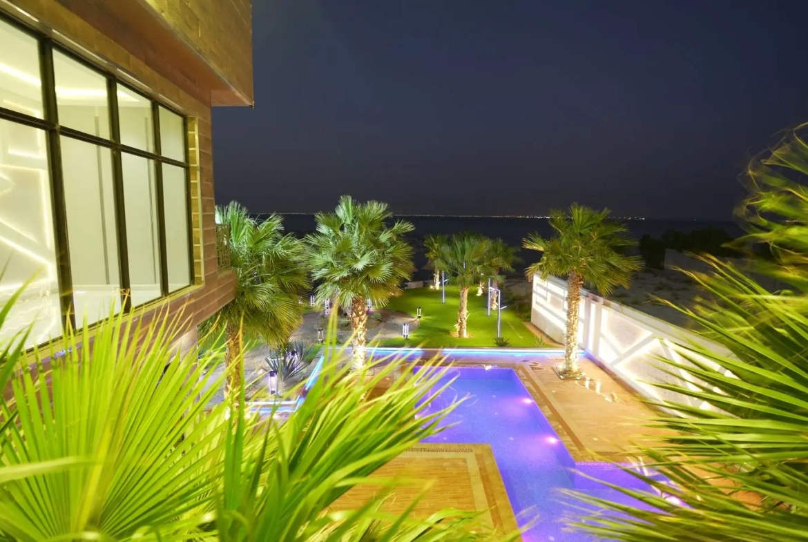 منتجع خليج الدانة فى الخبر، وحدات فندقية على الخليج العربي. Dana Bay Resort in Al-Khobar, hotel units on the Arabian Gulf